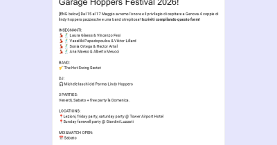 Garage Hoppers Festival