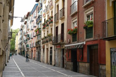 Pamplona city view